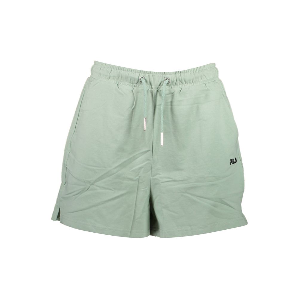 Fila Verde Cotton Women Jogger Pant