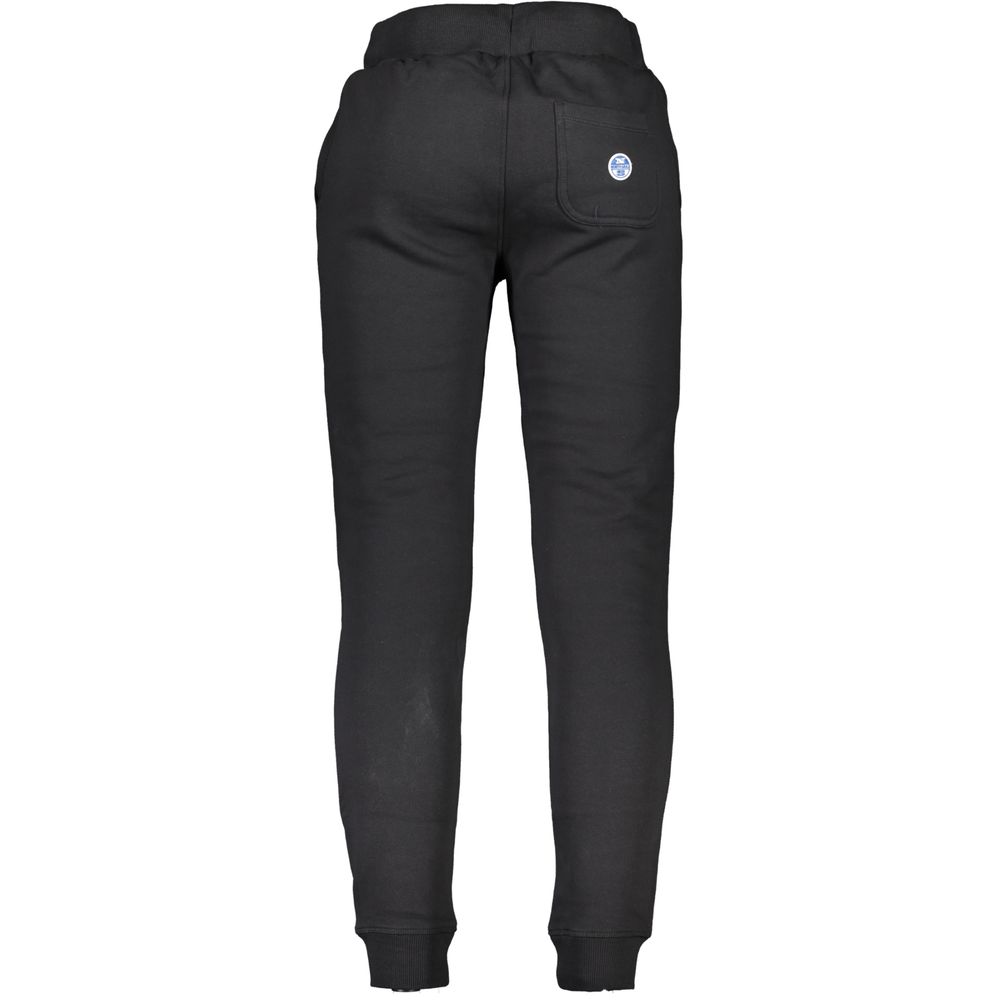 North Sails Black Cotton Men's Jogger Pants