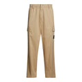 Calvin Klein Jeans Beige Recycled Cotton Casual Pants