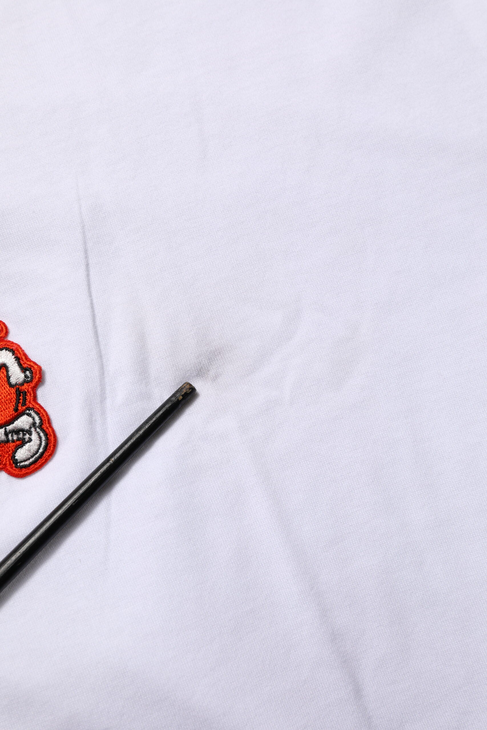 Dolce & Gabbana White Cotton DG Love Patch Crew Neck T-shirt