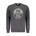 North Sails Black Cotton Men Sweatshirt