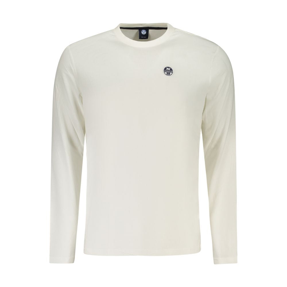 North Sails Bianco Cotton Men T-Shirt