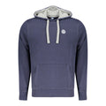 North Sails Blue Cotton Men's Hooded Sweatshirt
