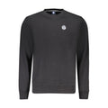 North Sails Black Cotton Mens Sweatshirt
