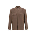 ZEGNA Brown Wool Coat