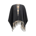 Burberry Black Wool Coat