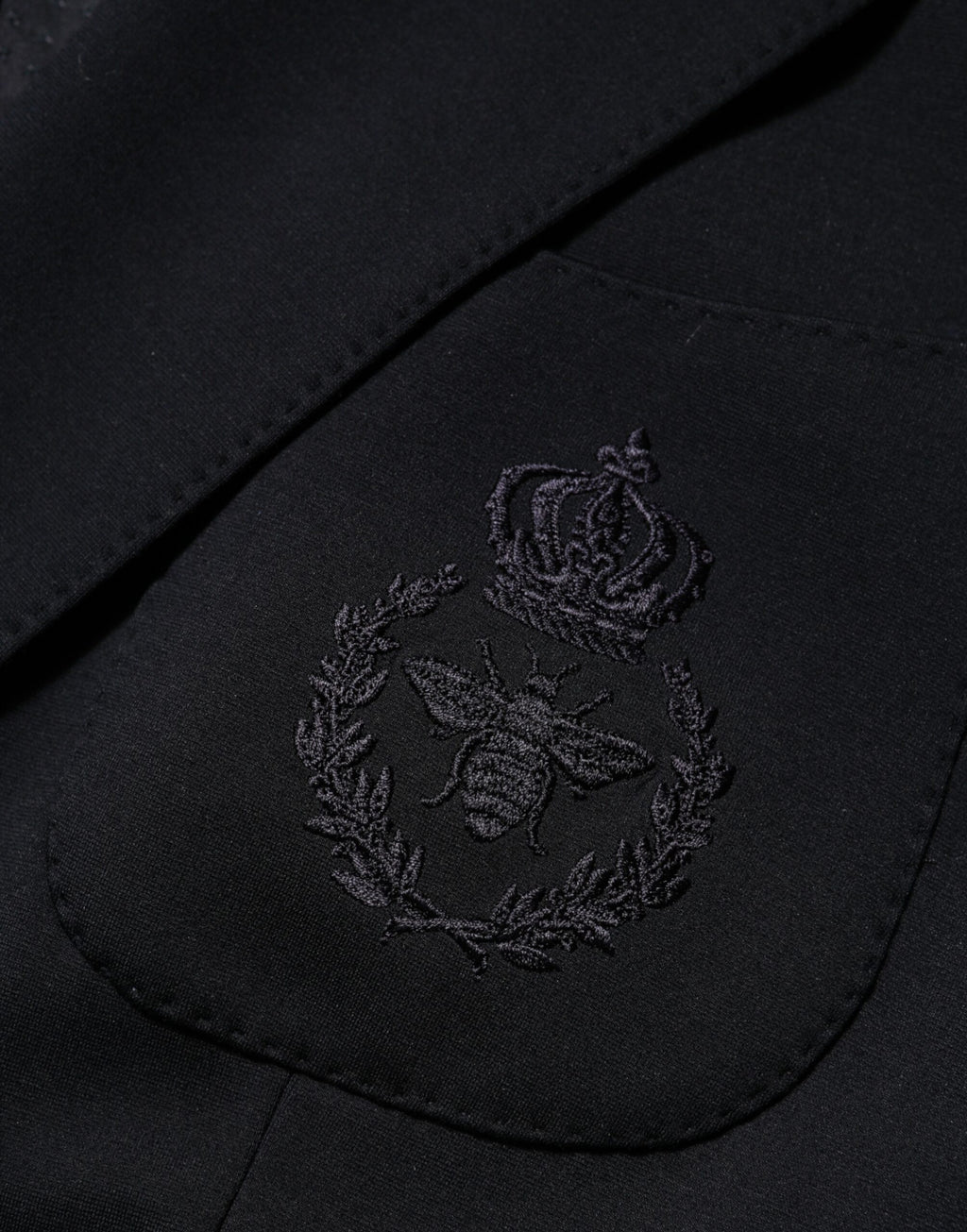 Dolce & Gabbana Dark Blue Viscose 2 Buttons Suit Jacket Blazer