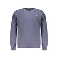 Accademia Militare Blue Recycled Cotton Men Sweatshirt