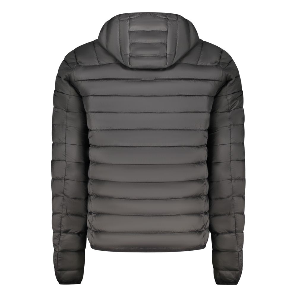 Cavalli Class Black Polyester Men's Light Jacket