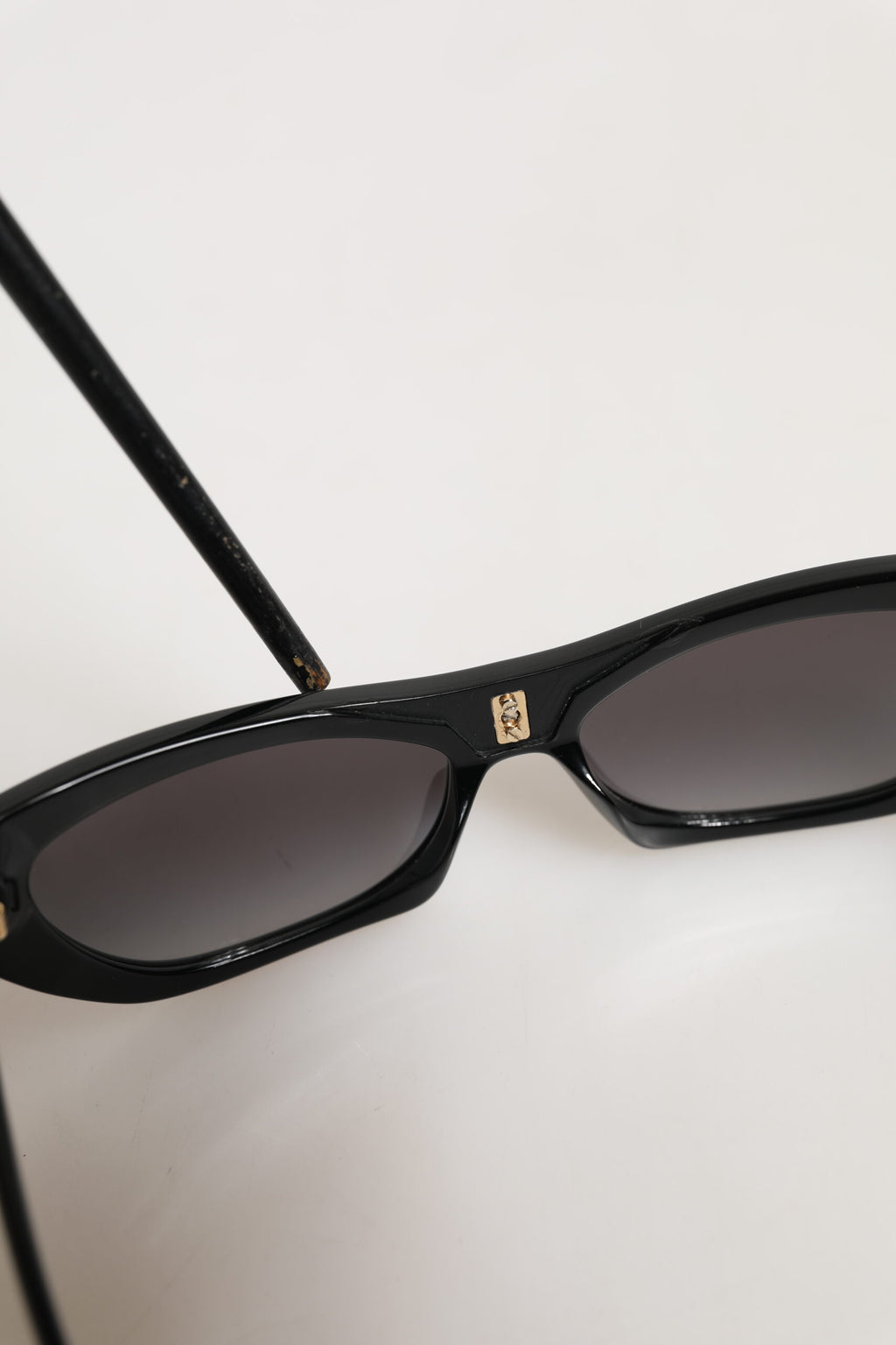 Dolce & Gabbana Black Re-Edition DNA Cat-Eye Frame Sunglasses