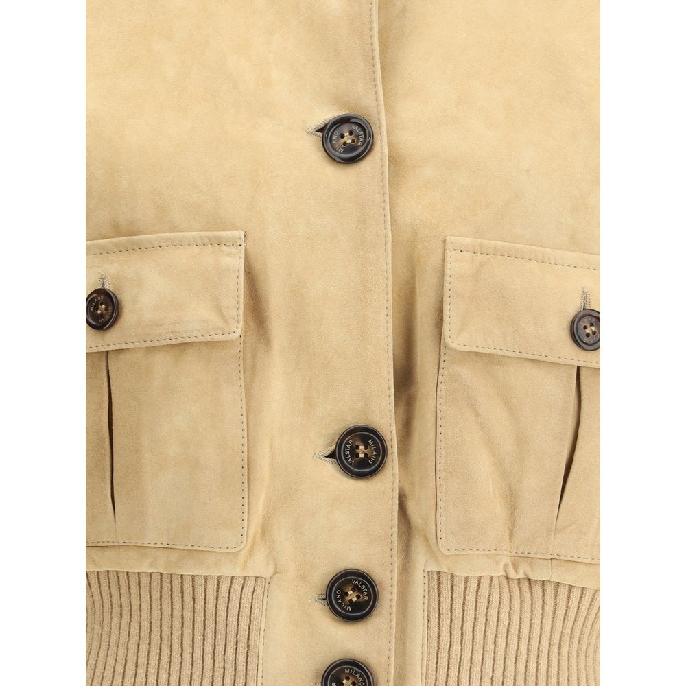 Valstar Beige Goatskin Jacket