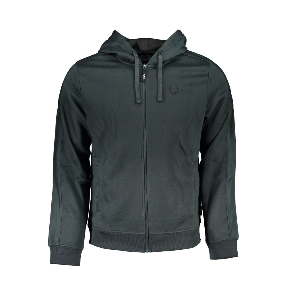 Gianmarco Venturi Verde Polyester Men's Sweatshirt