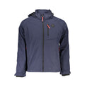 Gianmarco Venturi Blue Polyester Men's Jacket