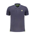 Gianmarco Venturi Blue Cotton Men's Polo Shirt