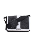 Michael Kors Black Fabric Crossbody Bag