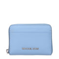 Michael Kors Light Blue Leather Cardholder