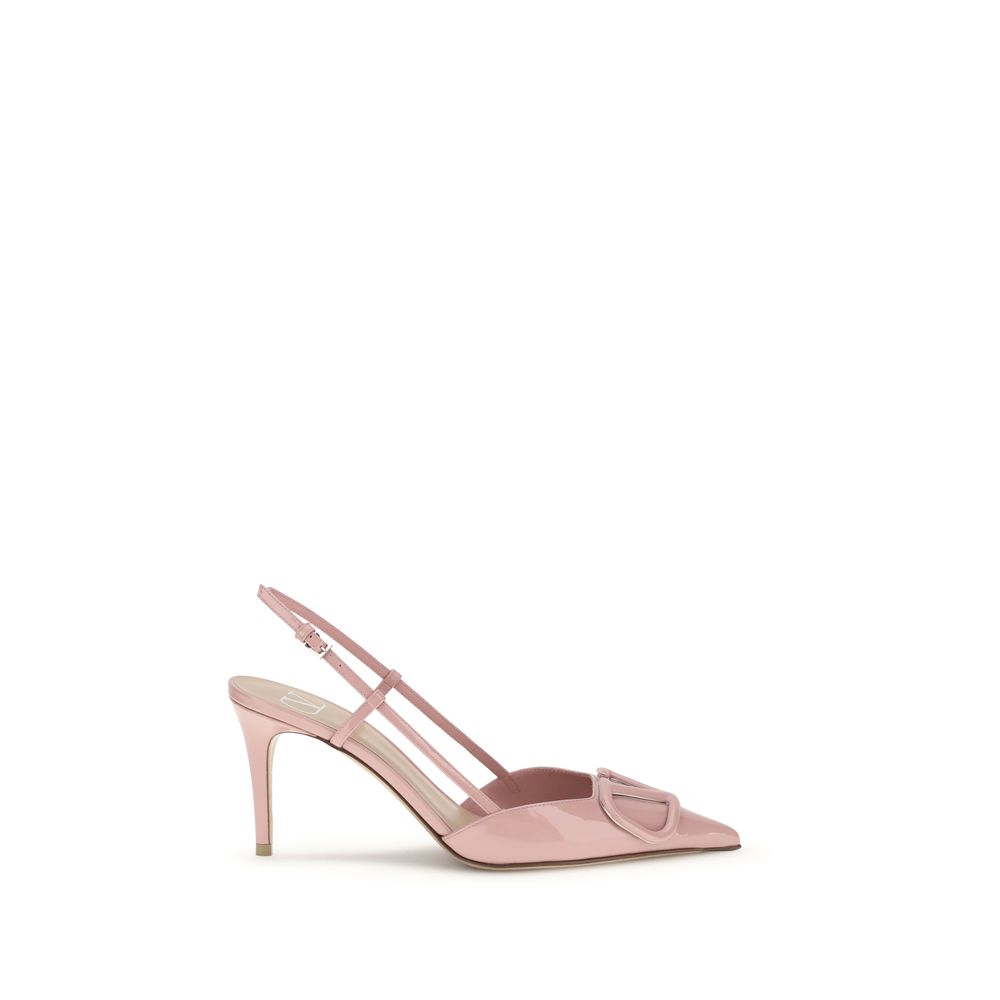 Valentino Garavani Multicolor Calf Leather Bos Taurus Lace-Up