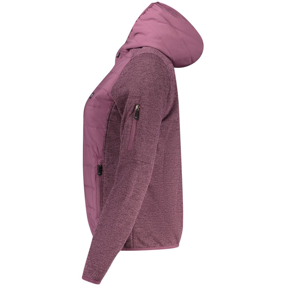 Norway 1963 Purple Polyester Women Jacket