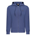 Rifle Blue Cotton Men's Hoodie