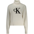 Calvin Klein Bianco Cotton Womens Sweater