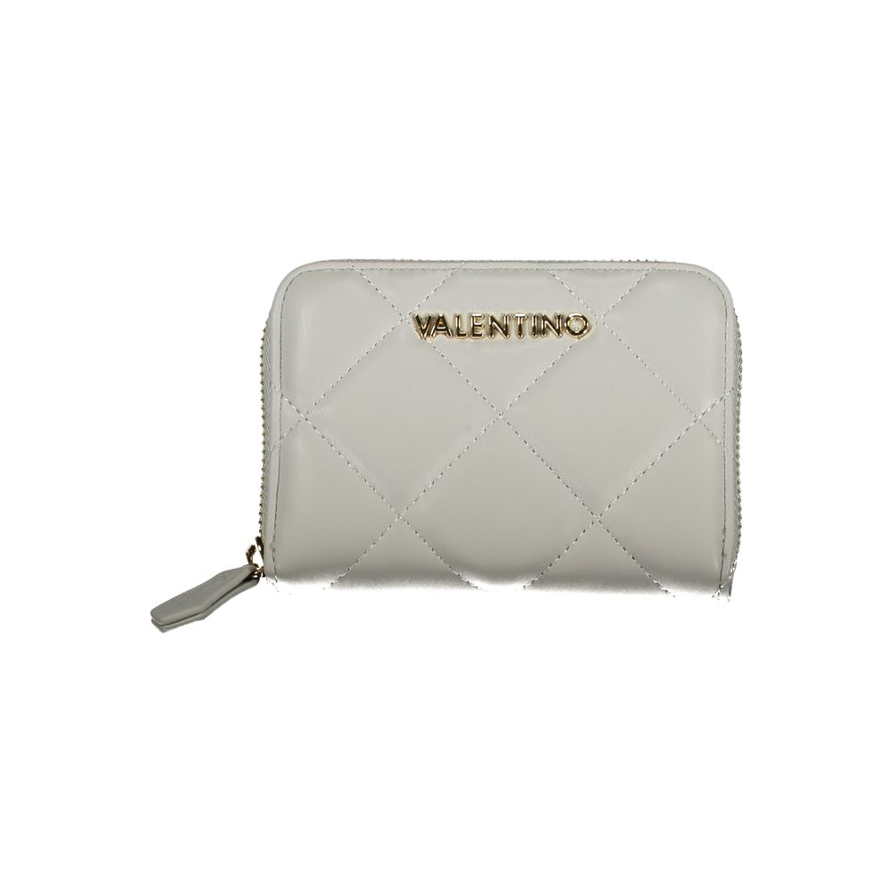 Mario Valentino Gray Polyurethane Women's Wallet