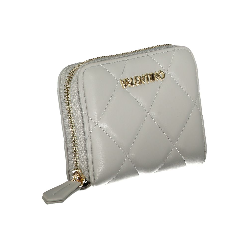 Mario Valentino Gray Polyurethane Women's Wallet