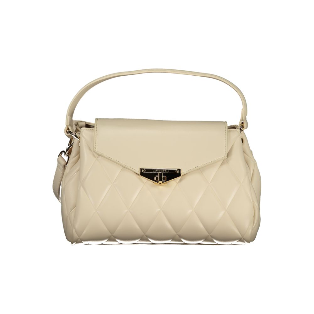 Mario Valentino Beige Polyurethane Womens Bag