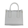 Mario Valentino Azzurro Polyurethane Women's Bag with Handles