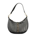 Mario Valentino Nero Polyurethane Women's Shoulder Bag