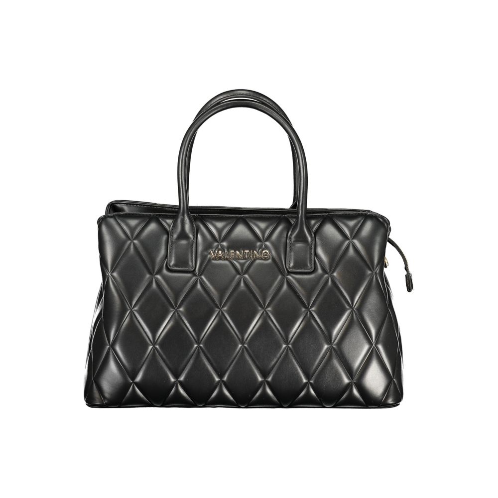 Mario Valentino Black Polyurethane Women Bag