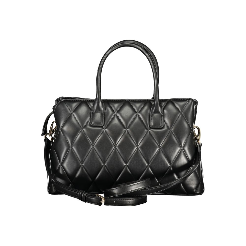 Mario Valentino Black Polyurethane Women Bag