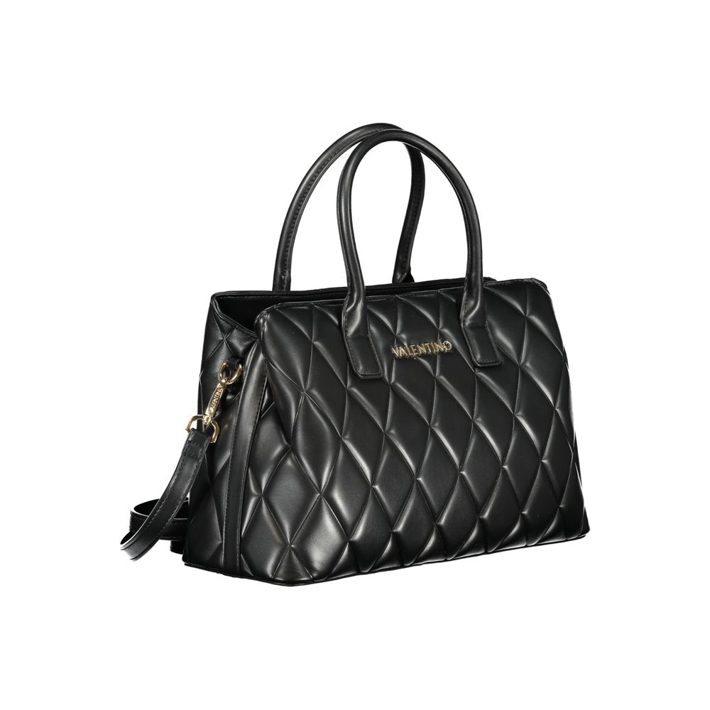 Mario Valentino Black Polyurethane Women Bag