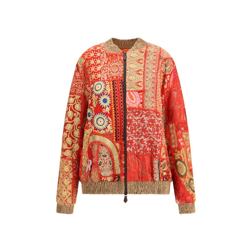 Ella Multicolor Cotton Bomber