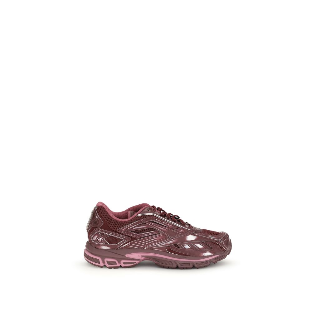 Reebok Bordeaux Polyethylene Athletic Sneakers