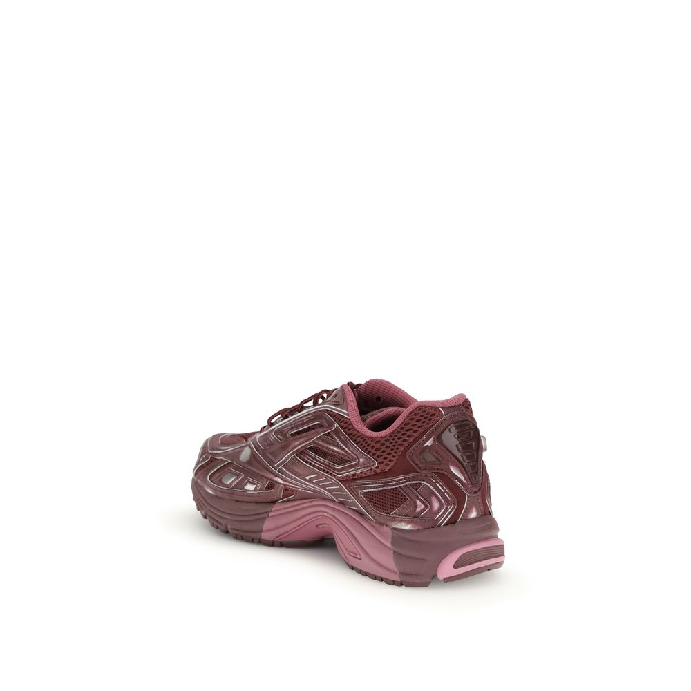 Reebok Bordeaux Polyethylene Athletic Sneakers