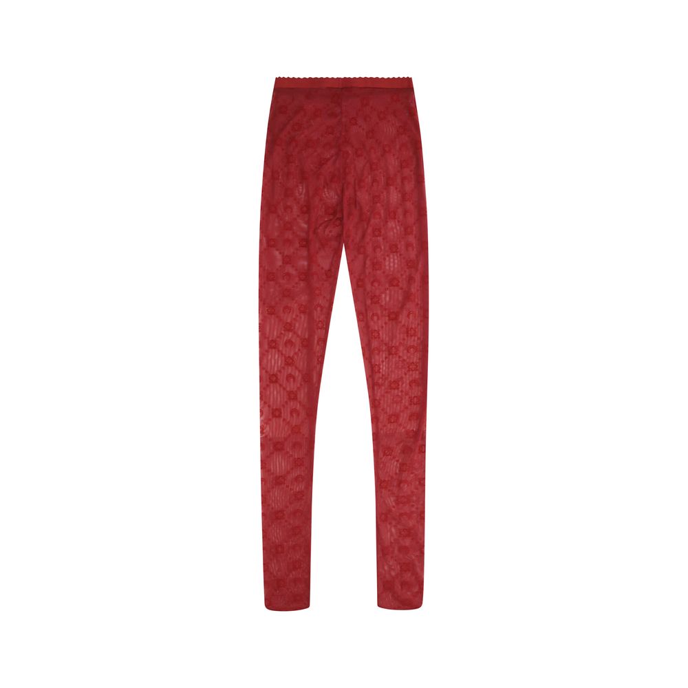 Marine Serre Multicolor Polyamide Socks