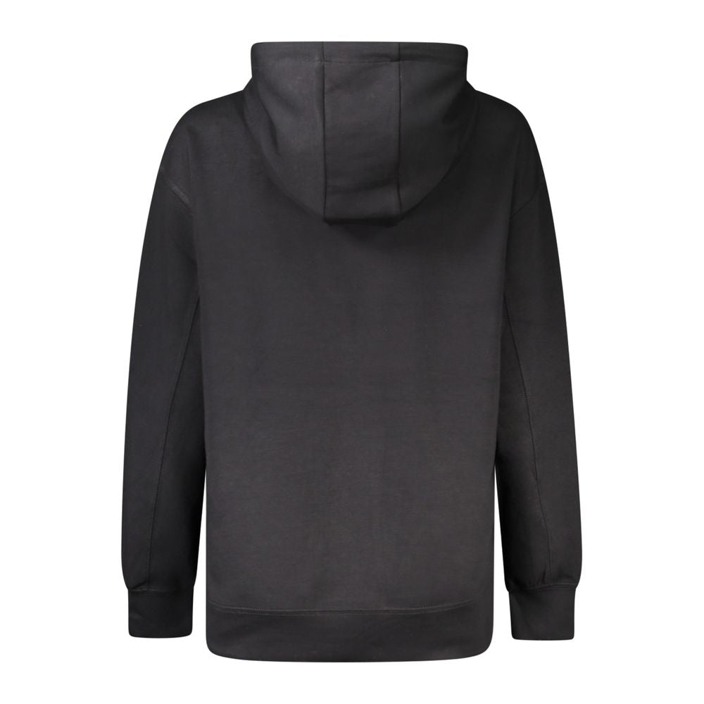 Guess Jeans Black Polyester Women's Sweatshirt
