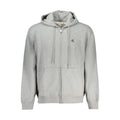 Calvin Klein Grigio Cotton Men Sweatshirt