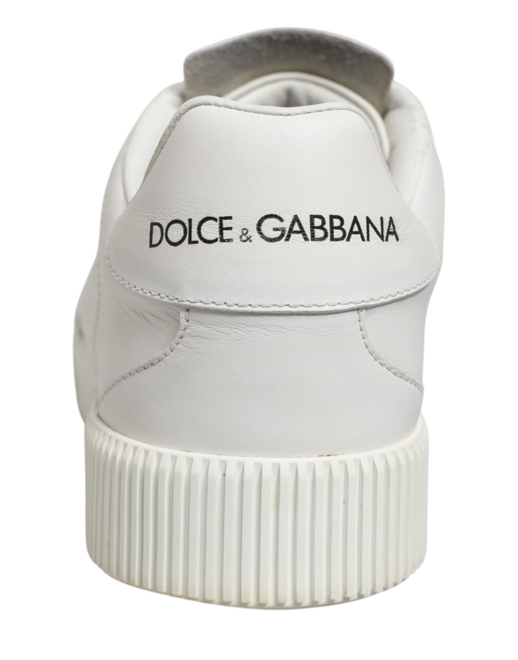 Dolce & Gabbana White MIAMI Calf Low Top Men Sneakers  Shoes
