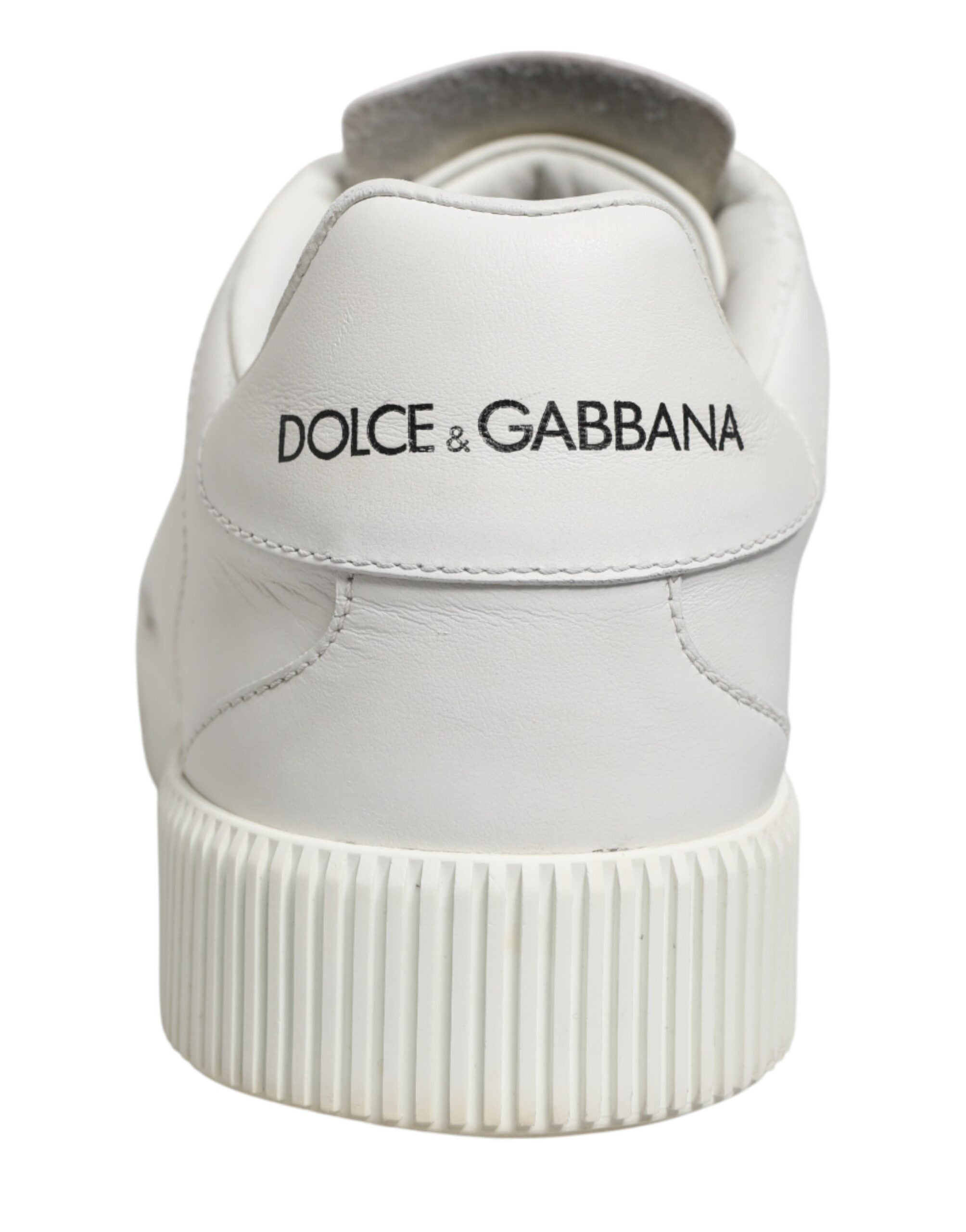 Dolce & Gabbana White MIAMI Calf Low Top Men Sneakers  Shoes