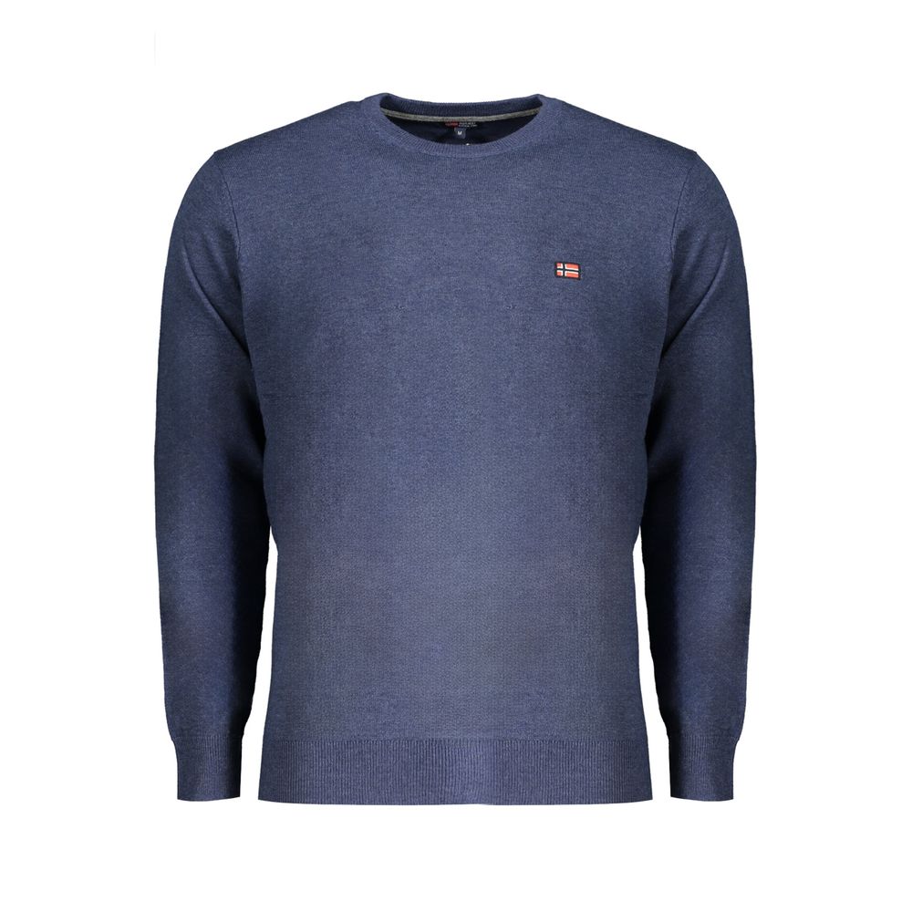 Norway 1963 Blue Wool Men's Sweater