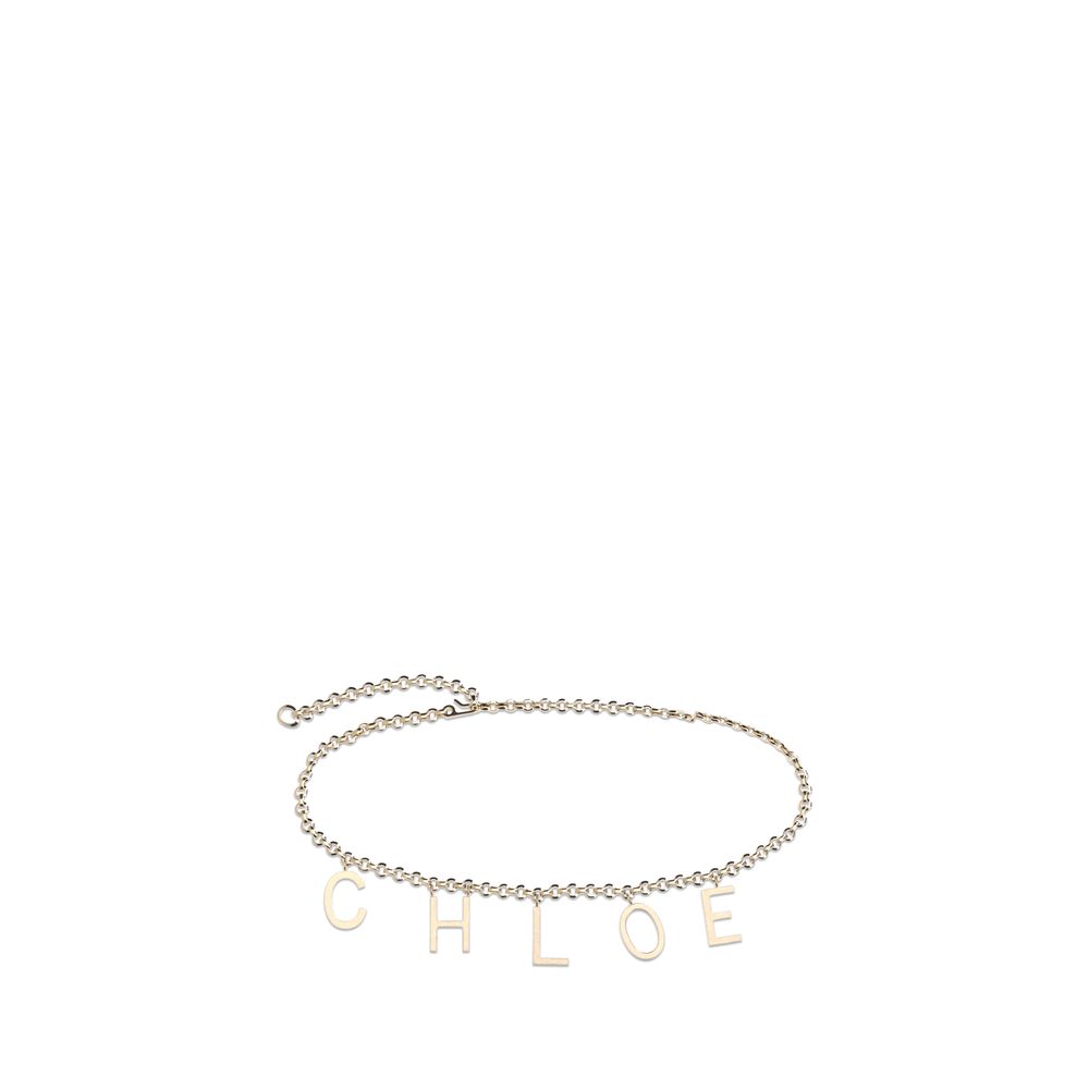 Chloé Gold Metal Regular Belt