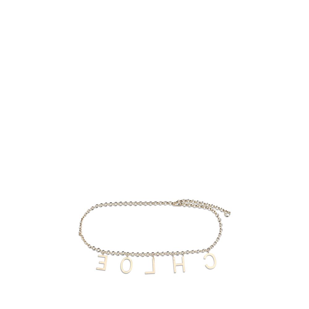 Chloé Gold Metal Regular Belt