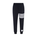 Thom Browne Blue Cotton Athletic Pants