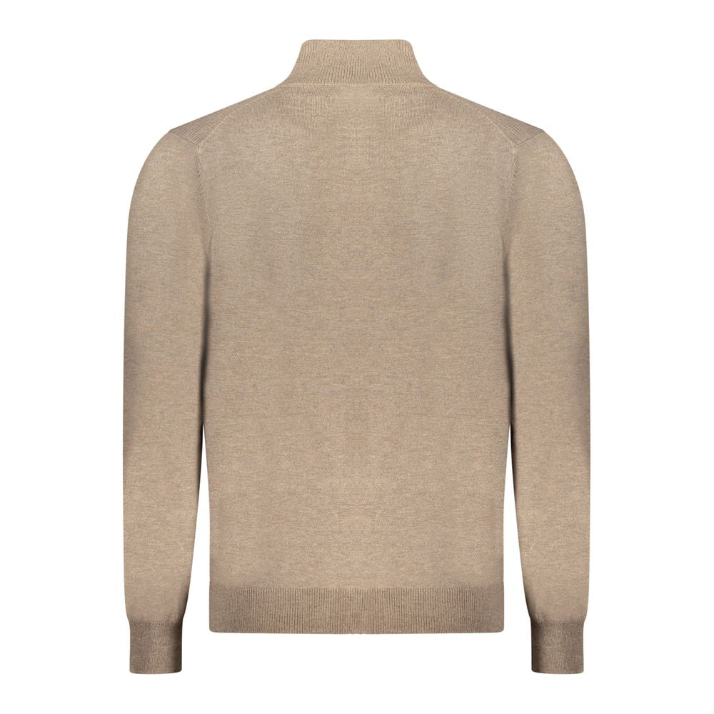 Norway 1963 Brown Polyester Men Sweater