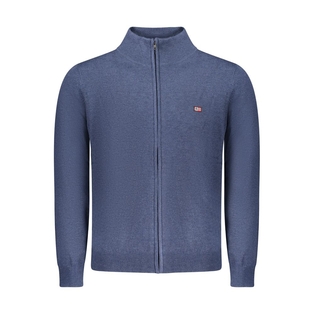 Norway 1963 Blue Polyester Men Sweater