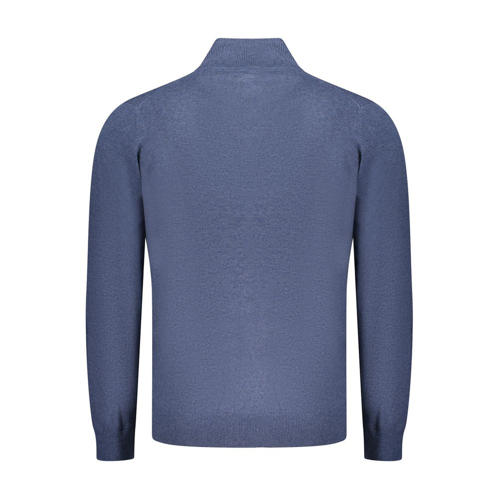 Norway 1963 Blue Polyester Men Sweater