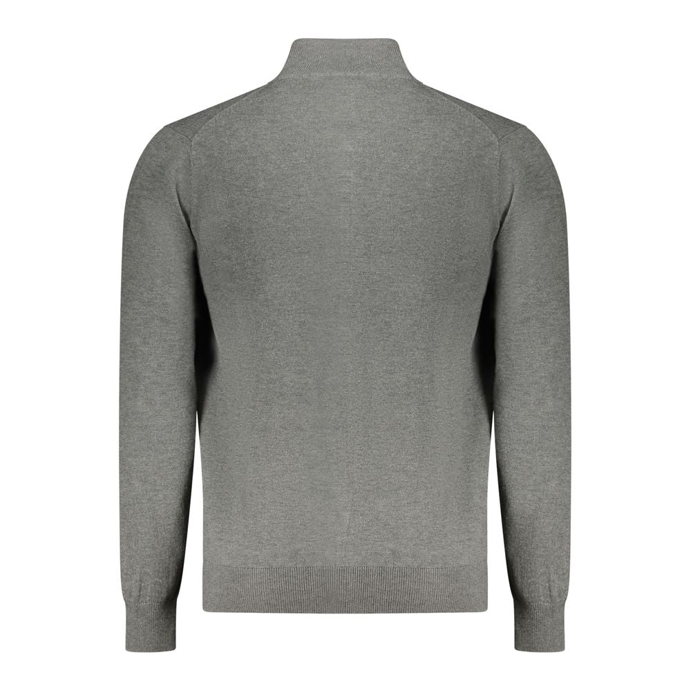 Norway 1963 Gray Polyester Men Cardigan