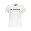 La Martina White Cotton T-Shirt