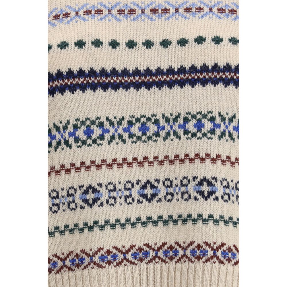 Max Mara Multicolor Marabou Sweatshirt
